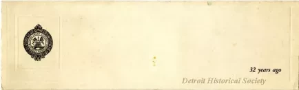 Booklet - 32 Years Ago
[Union Trust Company]