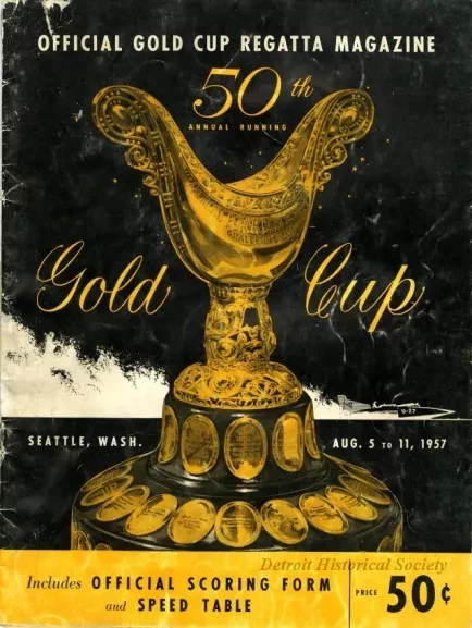 Program - Official Gold Cup Regatta Magazine,
50th Annual Running