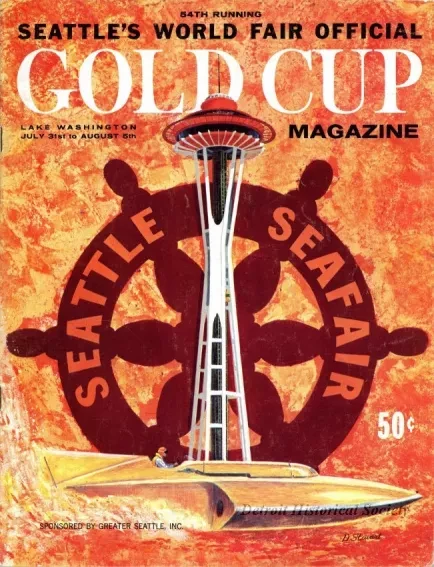 Program - Seattle World's Fair 
Official Gold Cup Magazine