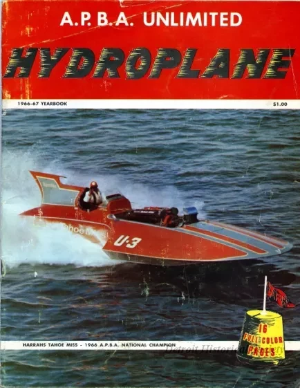 Program - A.P.B.A. Unlimited Hydroplane,
1966-67 Yearbook