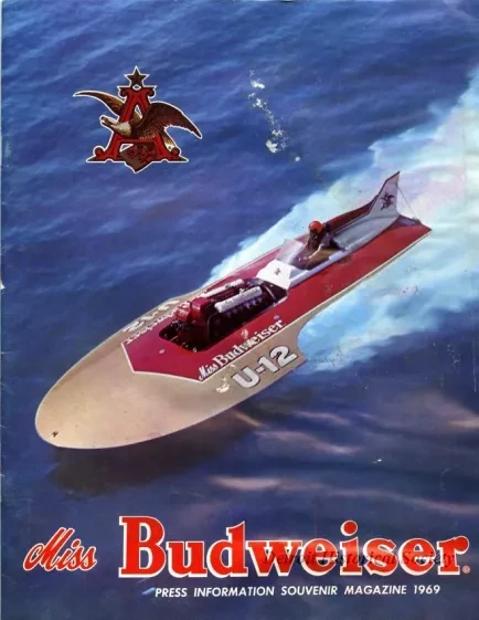 Program - Miss Budweiser
Press Information Souvenir Magazine, 1969