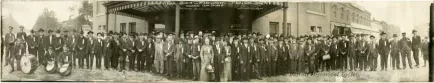 Print, Photographic - 1862 - The 47th Annual Reunion and 50th Anniversary of the 23 Michigan Infantry -1912, Departure from Saginaw, Saginaw Sep. 17-18-1912