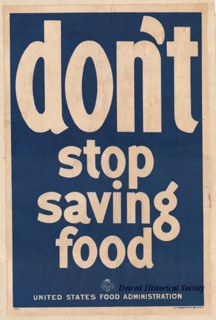 Poster - Don't Stop Saving Food