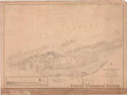 Chart, Navigational - Preliminary Chart of Eagle Harbor, Lake Superior