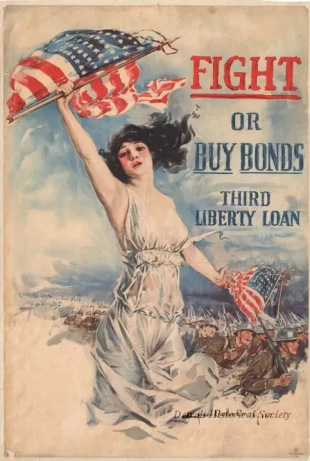 Poster - FIGHT OR BUY BONDS
Third Liberty Loan