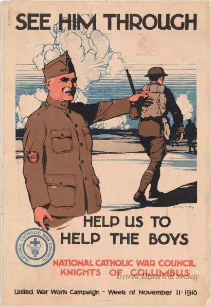Poster - See Him Through,
Help Us To Help The Boys