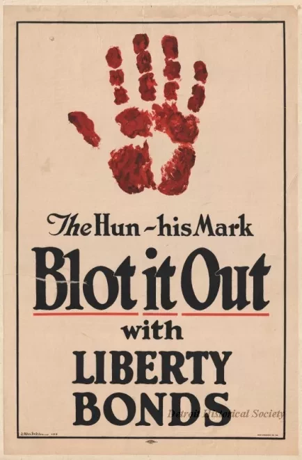 Poster - The Hun - His Mark
Blot It Out With Liberty Bonds