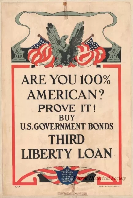 Poster - Are You 100% American?
