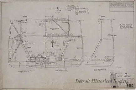 Drawing, Technical - Midship Sections
