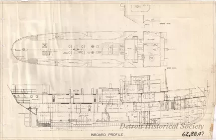 Drawing, Technical - Inboard Profile