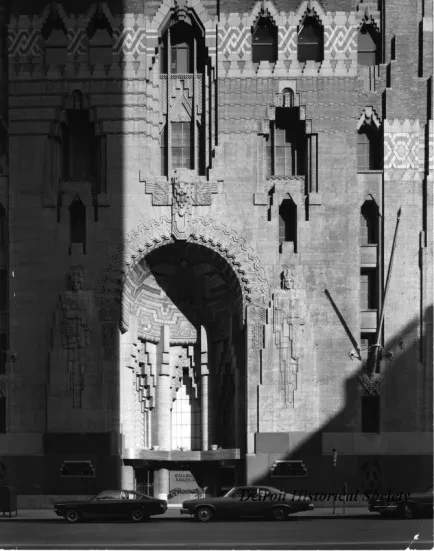 Print, Photographic - Guardian Building, West Entrance