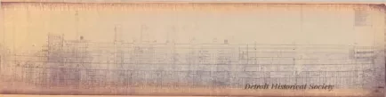 Blueprint - Inboard Profile
[SS Greater Detroit and SS Greater Buffalo]