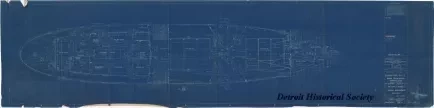 Blueprint - 176' Supply Vessels,
General Arrangement - Main Deck