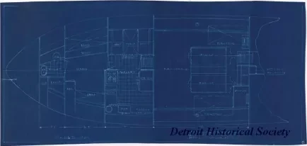 Blueprint - Optional Arrangement, 65 Foot Special Cruiser