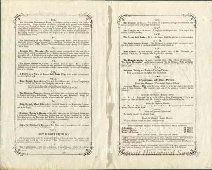 Program, Theater
