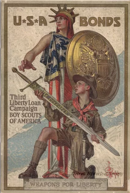 Poster - USA Bonds, Weapons For Liberty
