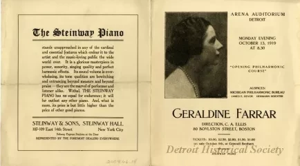 Program, Concert