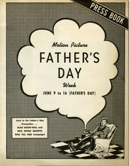 Booklet - Motion Picture Father's Day Week Press Book