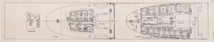 Drawing, Technical - Aft Cabins and Dunnage Deck