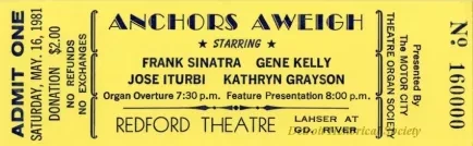 Ticket, Admission