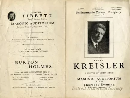 Program, Concert