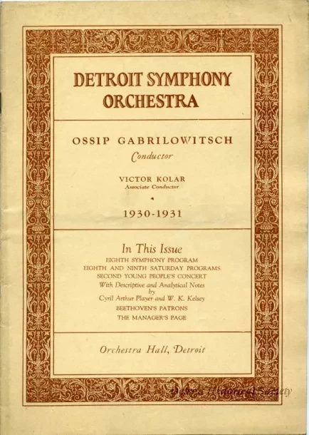Program, Concert