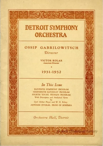 Program, Concert