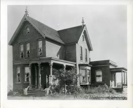 Print, Photographic - Childhood home of Clara Ford