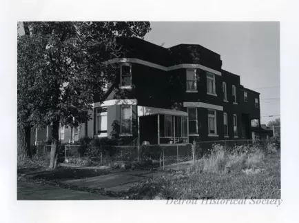 Print, Photographic - 3336 15th Street, Detroit, Michigan
