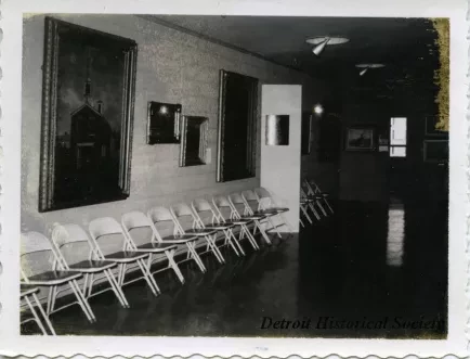 Print, Photographic - Room at Detroit Historical Museum Robert Hopkin exhibit