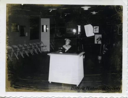 Print, Photographic - Room at Detroit Historical Museum Robert Hopkin exhibit