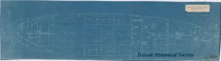 Blueprint - U. S. Coast & Geodetic Survey Steamer, Surveyor;
Lower Deck