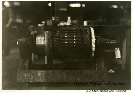 Print, Photographic - G.E. #203 Motor Armature