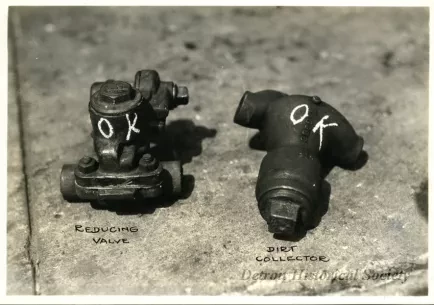 Print, Photographic - Reducing Valve & Dirt Collector