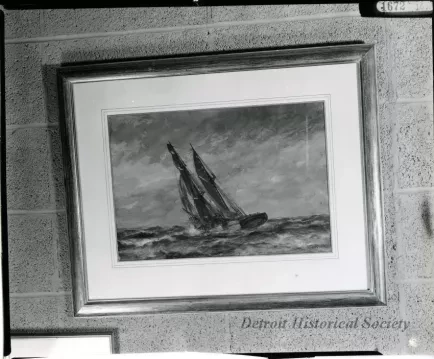 Print, Photographic - Photo of Robert Hopkin Painting