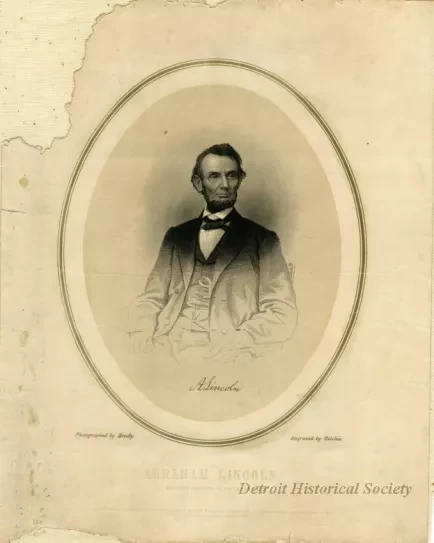 Lithograph - Abraham Lincoln