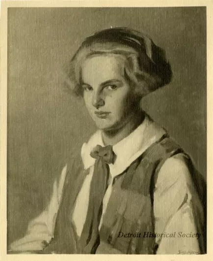 Print, Photographic - Martha Jean Miller as a Teenager