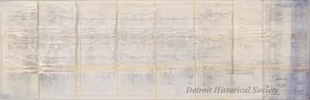 Blueprint - General Arrangement Profile and Decks Plan
[MV Stewart J. Cort]