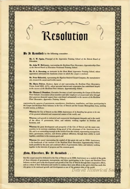 Resolution
