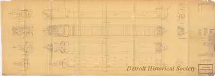 Blueprint - Hull No. 301, General Arrangement