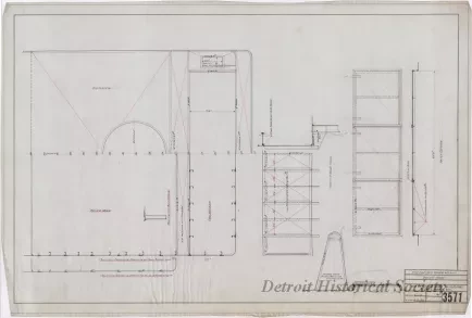 Drawing, Technical - Str. Captain Thomas Wilson,
Boiler House