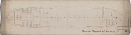 Drawing, Technical - Joiner Plan,
Main Deck