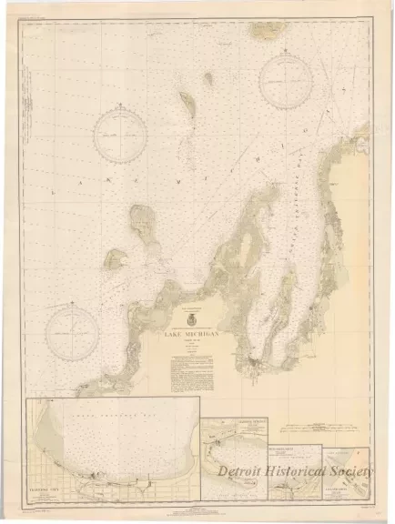 Chart, Navigational - Lake Michigan