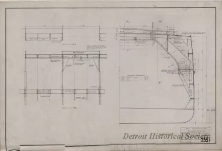 Drawing, Technical - Arch Reconstruction, Midship Section,
Steamers Venus and Neptune, Also Str. Jupiter