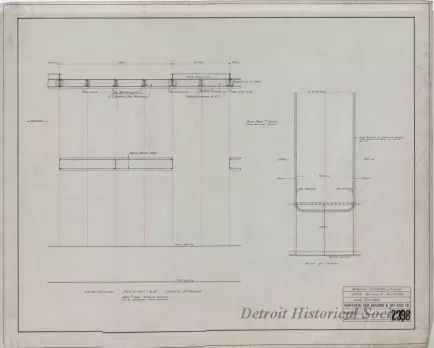Drawing, Technical - Original Construction,
Strs. Venus & Neptune, Also Jupiter