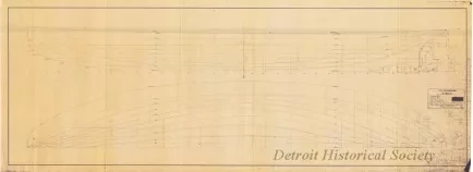 Blueprint - Stmr. No. 116, Lines