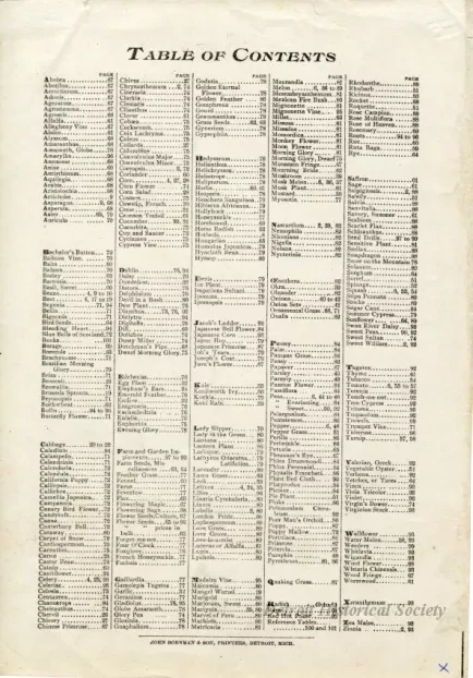 Catalog - Seed Annual 1908