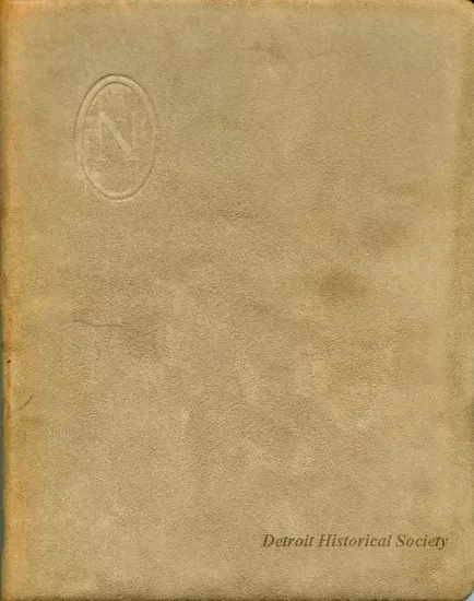 Booklet - In Memoriam, Cyrenius Adelbert Newcomb, 
November 10 1837, March 9 1915