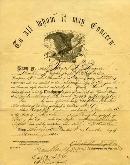 Discharge, Military