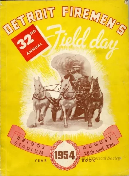 Program - Detroit Firemen's 32nd Annual Field Day Year Book